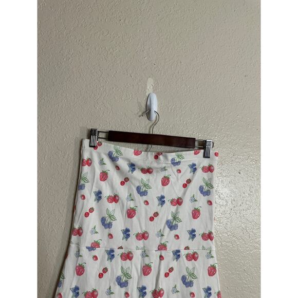 Djerf Avenue Summer Berries Tube Dress Womans XL - Picture 6 of 9
